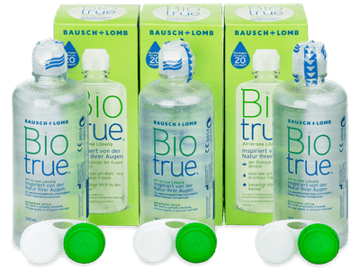 Soluție Biotrue 3 x 300 ml