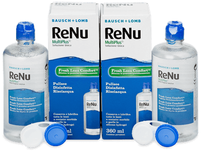 Soluție ReNu MultiPlus 2 x 360 ml - Produsul este disponibil și în acest pachet