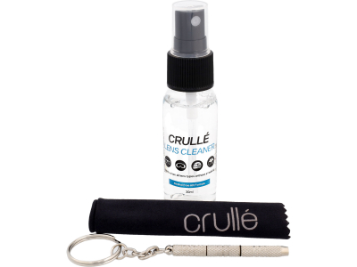 Kit Crullé de curățare pentru ochelari 30 ml