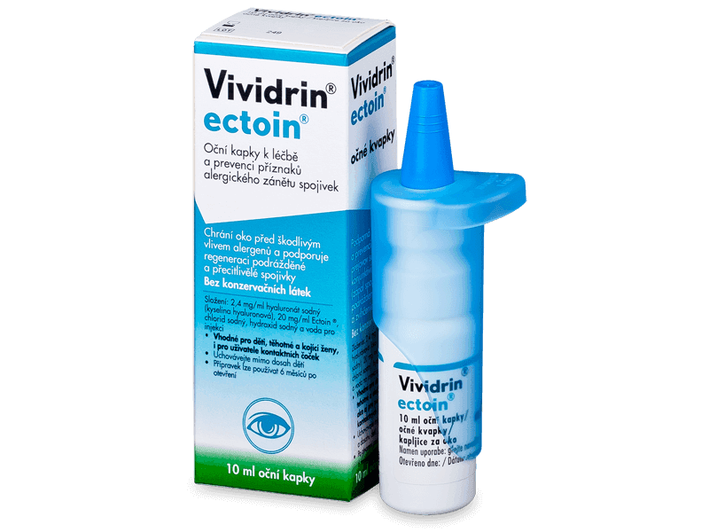 Picaturi De Ochi Vividrin Ectoin 10 Ml