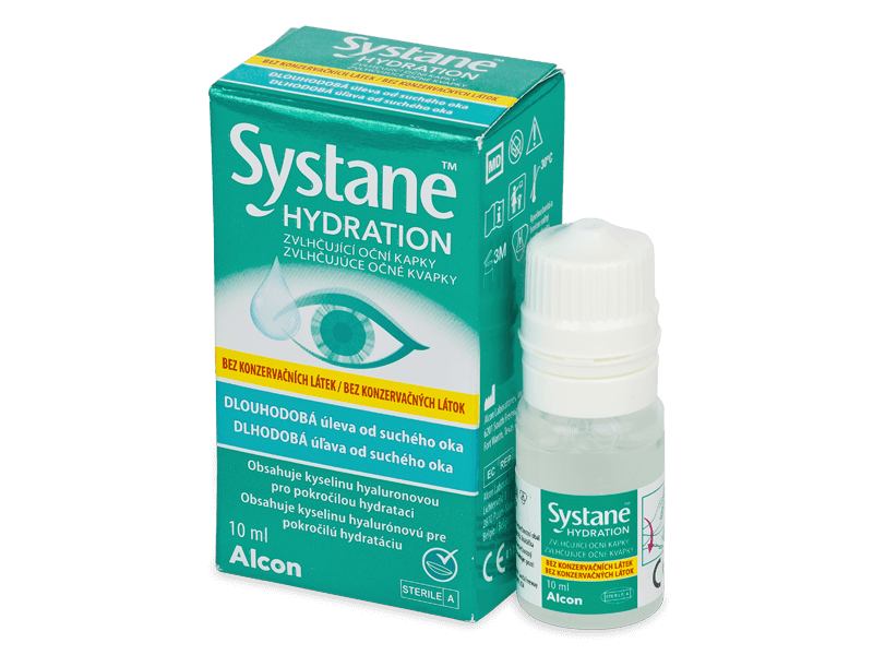 Picaturi de ochi Picături oftalmice fara conservanti Systane Hydration 10 ml 10 ml imagine noua