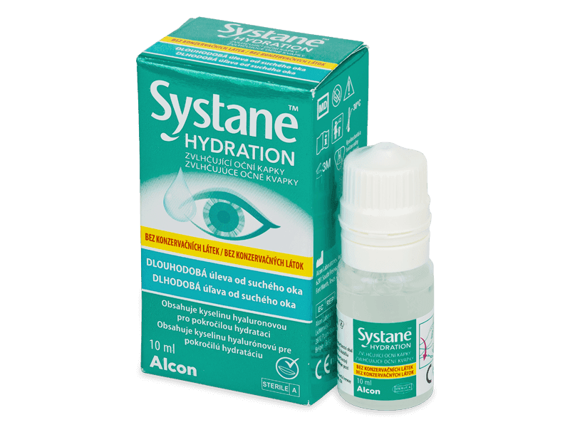 Picaturi de ochi Picături oftalmice fara conservanti Systane Hydration 10 ml