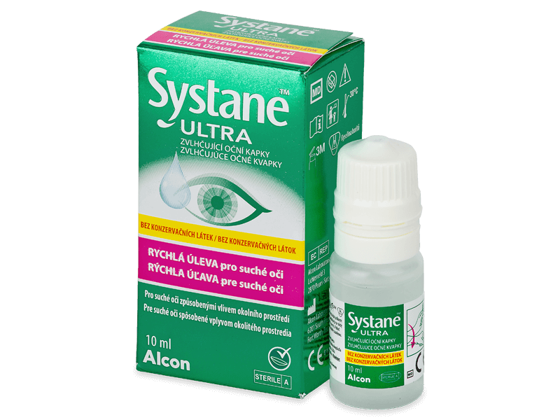 Picaturi de ochi Picături oftalmice fara conservanti Systane Ultra 10 ml Alcon imagine noua