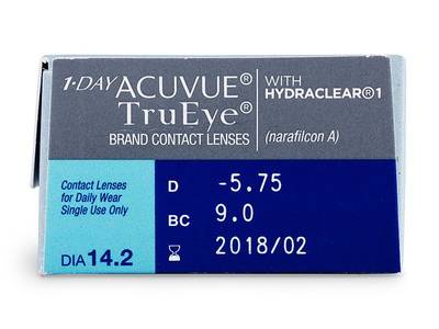 1 Day Acuvue TruEye (30 lentile) - Design-ul vechi