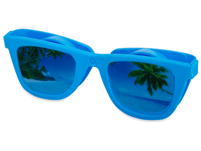 Suport pentru lentile OptiShades - albastru 