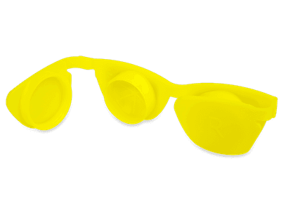 Suport pentru lentile OptiShades - galben 