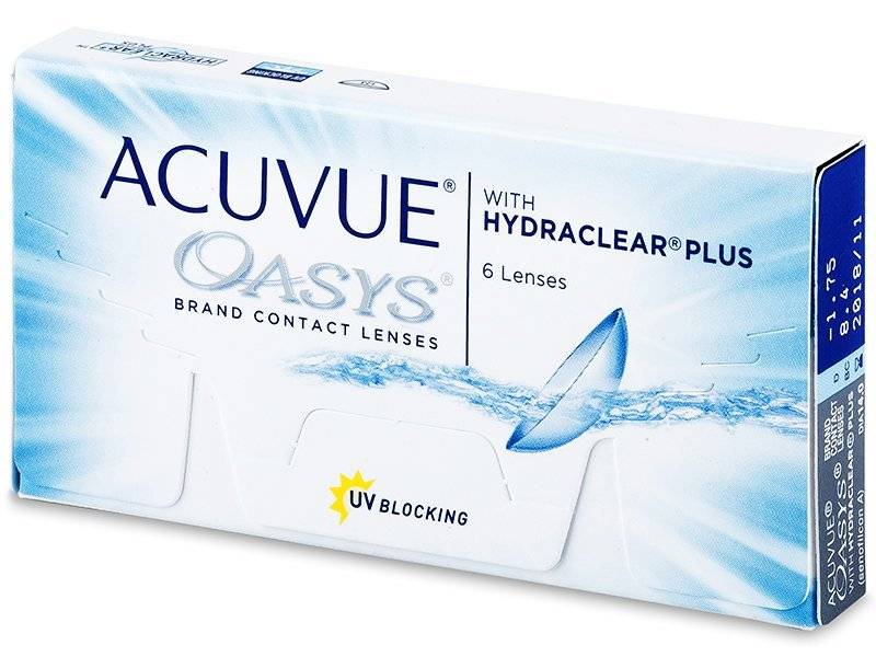 Lentile de contact bi-saptamanale Acuvue Oasys (6 lentile) Johnson and Johnson imagine noua