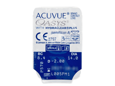 Acuvue Oasys (6 lentile) - Vizualizare ambalaj