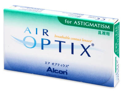 Air Optix for Astigmatism (3 lentile) - Design-ul vechi