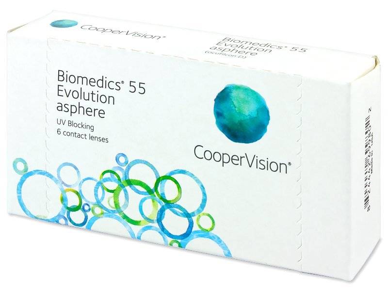 Lentile de contact lunare  Biomedics 55 Evolution (6 lentile)