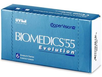 Biomedics 55 Evolution (6 lentile) - Design-ul vechi