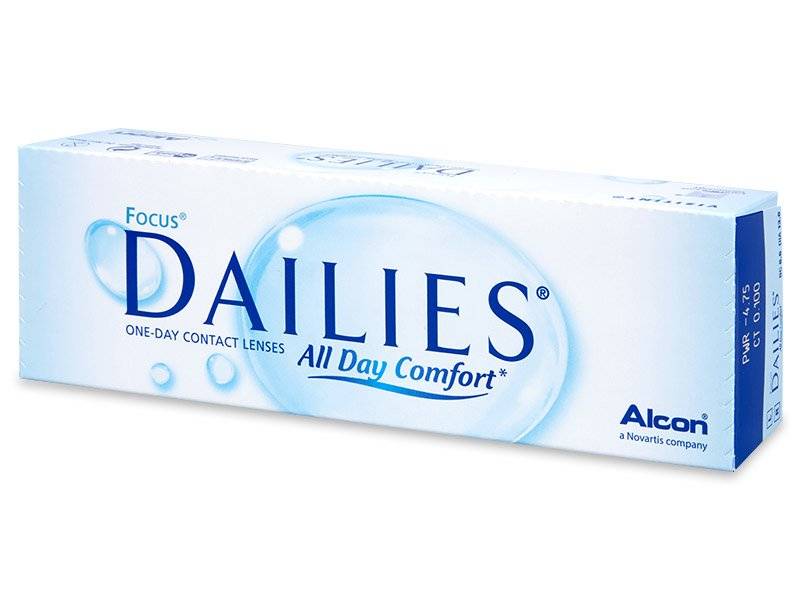 Lentile de contact zilnice Focus Dailies All Day Comfort (30 lentile)