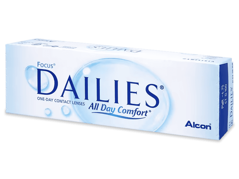 Focus Dailies All Day Comfort (30 lentile) - Lentile de contact de unică folosință