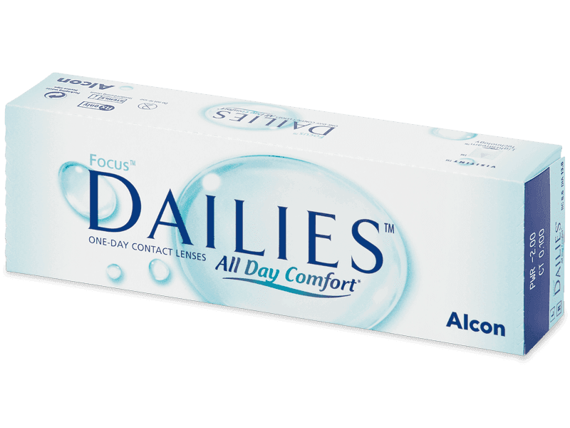 Lentile de contact zilnice Focus Dailies All Day Comfort (30 lentile)