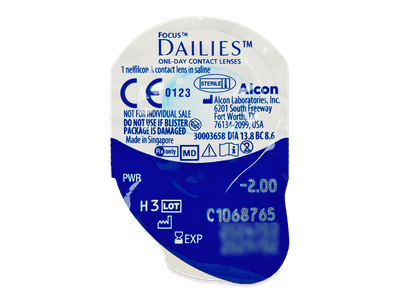 Dailies All Day Comfort (90 lentile) - Vizualizare ambalaj
