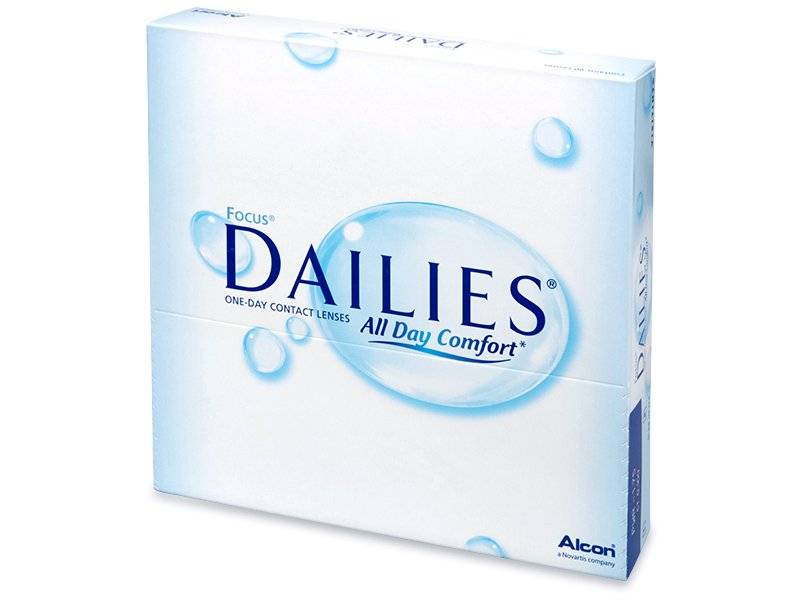 Lentile de contact zilnice Dailies All Day Comfort (90 lentile) (90 lentile) imagine noua