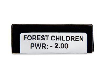 CRAZY LENS - Forest Children - lentile zilnice cu dioptrie (2 lentile) - Parametrii lentilei
