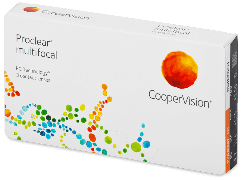 Lentile de contact lunare  Proclear Multifocal (3 lentile)