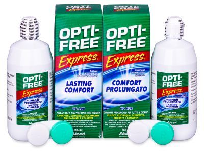 Soluție OPTI-FREE Express 2 x 355 ml  - Design-ul vechi