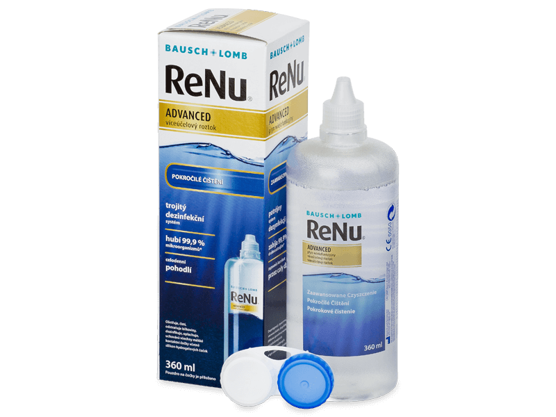 Soluție ReNu Advanced 360 ml  - Soluție de curățare