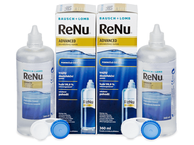 Solutii Soluție ReNu Advanced 2x 360 ml Bausch and Lomb imagine 2022