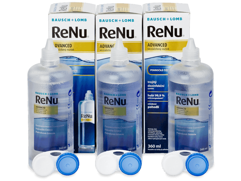 Solutii Soluție ReNu Advanced 3x 360 ml Bausch and Lomb imagine 2022