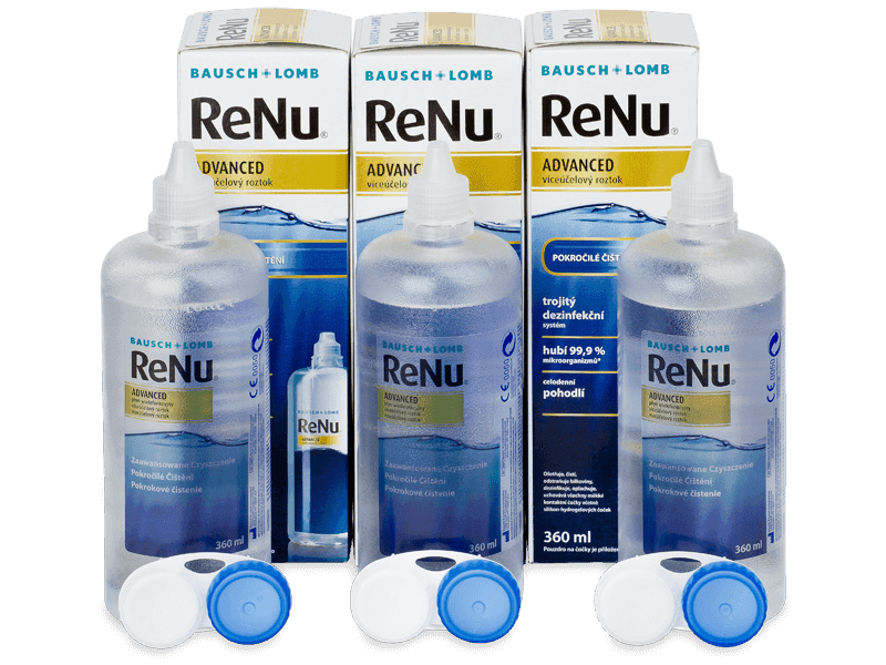 Solutii Solutie Renu Advanced 3x 360 Ml