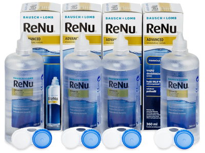 Soluție ReNu Advanced 4x 360 ml 