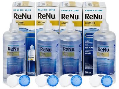 Soluție ReNu Advanced 4x 360 ml