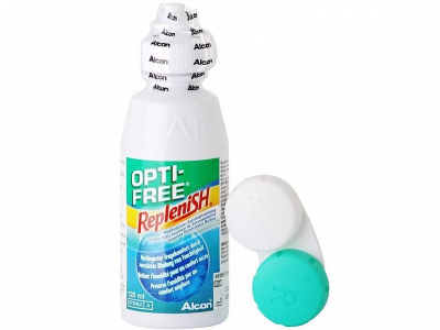 Soluție Opti-Free RepleniSH 120 ml  - Soluție de curățare