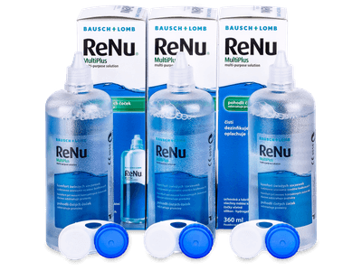 Soluție ReNu MultiPlus 3 x 360 ml - Design-ul vechi