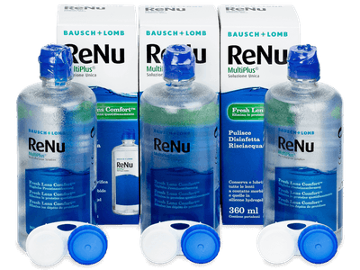 Soluție ReNu MultiPlus 3 x 360 ml - Produsul este disponibil și în acest pachet