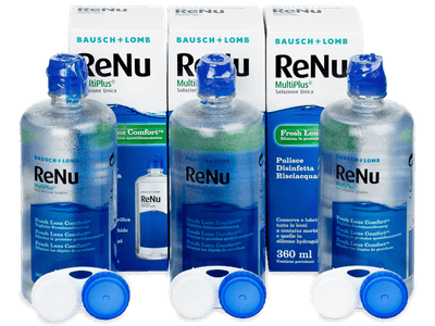 Soluție ReNu MultiPlus 3 x 360 ml - Produsul este disponibil și în acest pachet