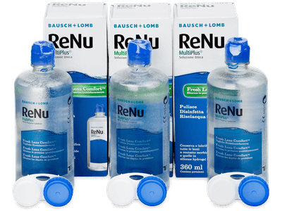 Soluție ReNu MultiPlus 3 x 360 ml - Produsul este disponibil și în acest pachet