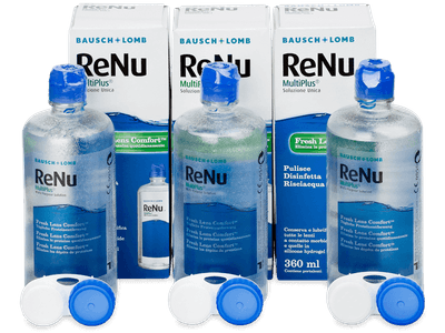 Soluție ReNu MultiPlus 3 x 360 ml - Produsul este disponibil și în acest pachet