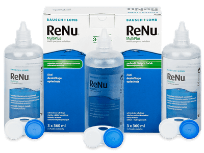 Soluție ReNu MultiPlus 3 x 360 ml - Pachete speciale cu 3 soluții