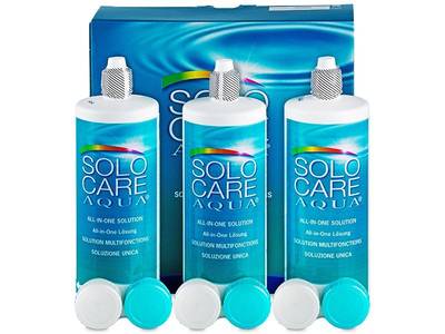 Soluție SoloCare Aqua 3 x 360 ml - Design-ul vechi