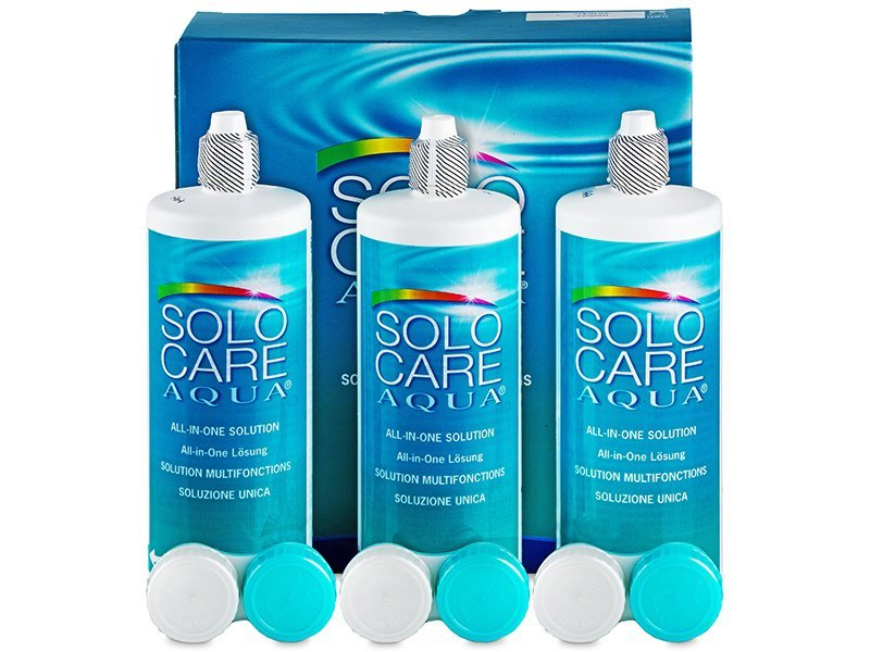 Soluție SoloCare Aqua 3 x 360 ml Menicon