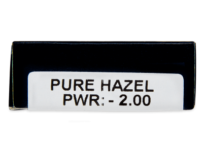 TopVue Daily Color - Pure Hazel - lentile zilnice cu dioptrie (2 lentile) - Parametrii lentilei
