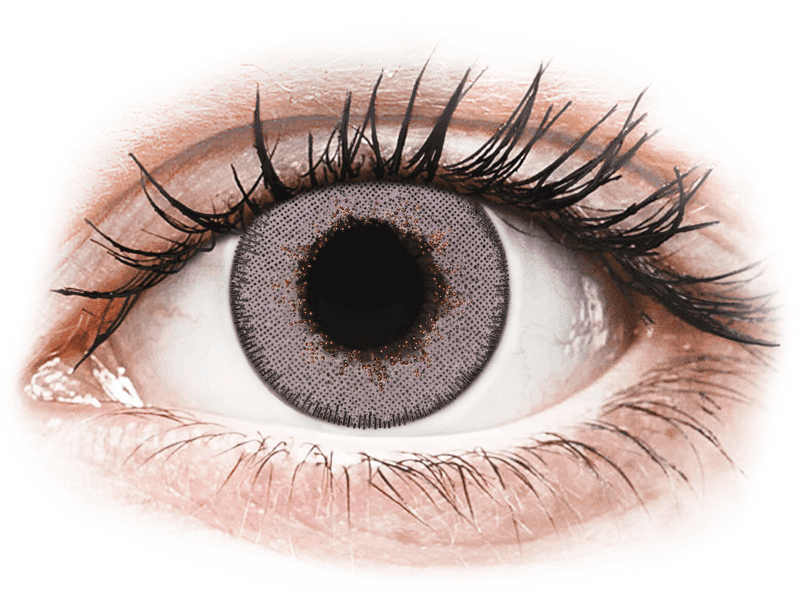 Lentile de contact colorate TopVue Daily Color - Violet - lentile zilnice cu dioptrie (2 lentile)