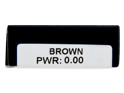 TopVue Daily Color - Brown - lentile zilnice fără dioptrie (2 lentile) - Parametrii lentilei