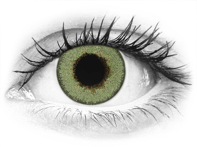 TopVue Daily Color - Green - lentile zilnice fără dioptrie (2 lentile)