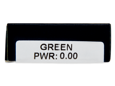 TopVue Daily Color - Green - lentile zilnice fără dioptrie (2 lentile) - Parametrii lentilei