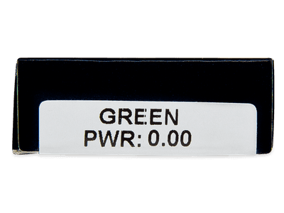 TopVue Daily Color - Green - lentile zilnice fără dioptrie (2 lentile) - Parametrii lentilei