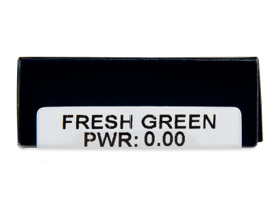 TopVue Daily Color - Fresh Green - lentile zilnice fără dioptrie (2 lentile) - Parametrii lentilei