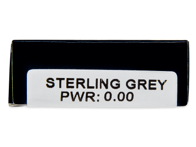 TopVue Daily Color - Sterling Grey - lentile zilnice fără dioptrie (2 lentile) - Parametrii lentilei
