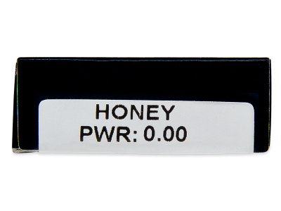 TopVue Daily Color - Honey - lentile zilnice fără dioptrie (2 lentile) - Parametrii lentilei