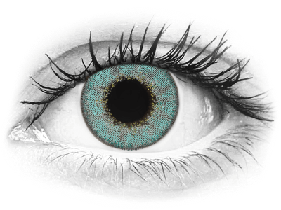 TopVue Daily Color - Turquoise - lentile zilnice fără dioptrie (2 lentile)