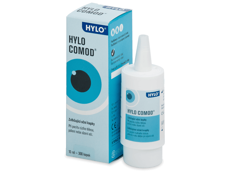 Picaturi de ochi Picături oftalmice HYLO-COMOD 10 ml Hylo > Lacrimi artificiale > Picături de ochi > Soluții și lacrimi artificiale