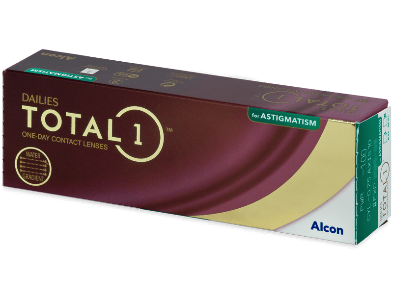 Lentile de contact zilnice Dailies TOTAL1 for Astigmatism (30 lentile)